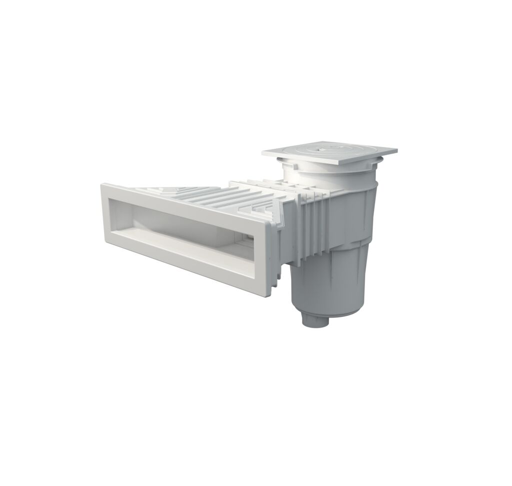 Skimmer NORM  for liner pools - White photo