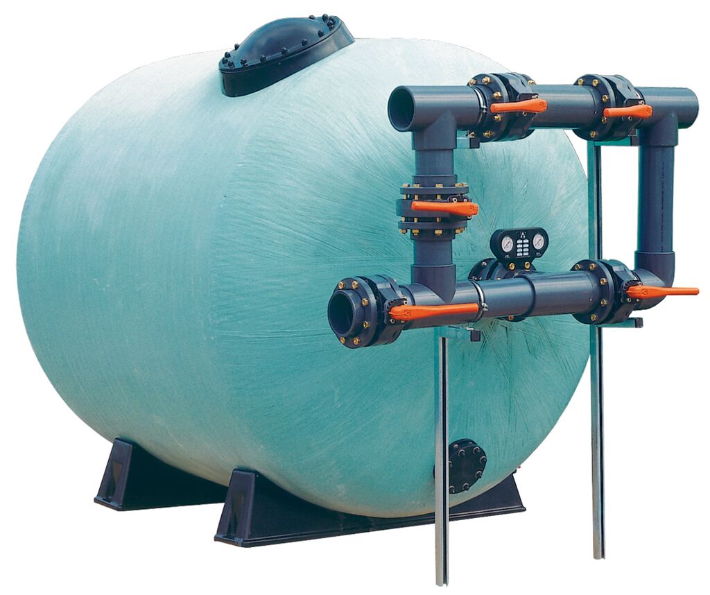22663 | Filtru RODAS Ø 1.600 - L 1.900mm - 74 m3/h - 2,5 kg/cm