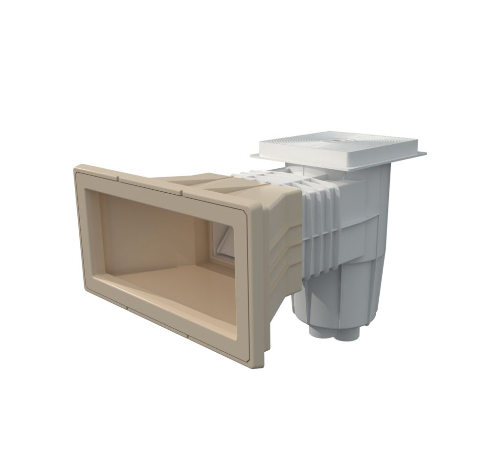 01464CL090 | Skimmer with wide opening Beige