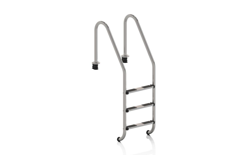 05476A | Escalera Standard AISI-316L: 2 peldaños + Ánodo de sacrificio