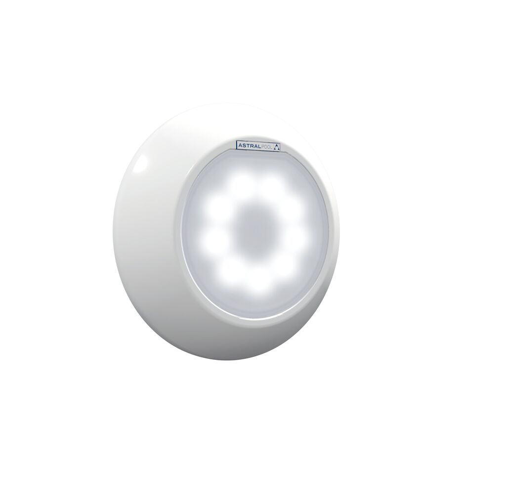 71214 | FlexiSlim: Placa frontala alba + reflector AC alb