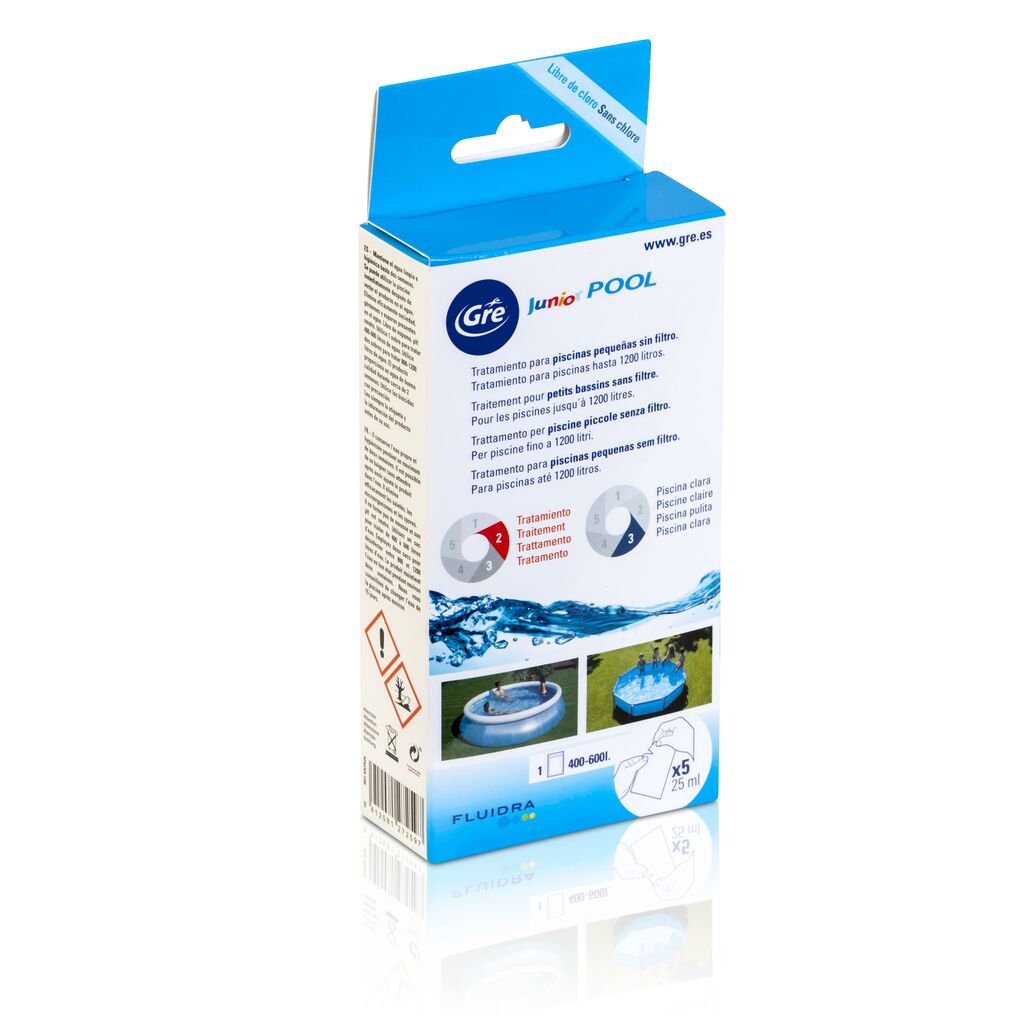 Kkp Kit KKP525 | Kit Monodosis para piscina infantil – 600 litros