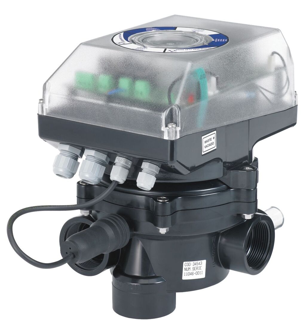 43513 | Side 1''½ mutliport valve with actuator