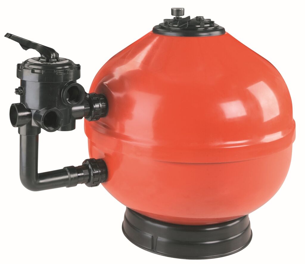 15787 | Filtru Vesubio SIDE Ø 750mm 22 mc/h cu vana laterala conexiune 63mm