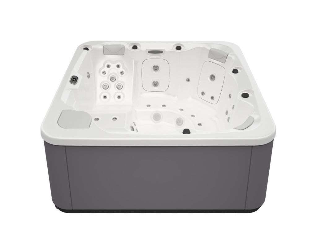 SELECT E Mueble Graphite + Jets inoxidables + Audio Bluetooth + LumiPlus + ECOSpa + Cubierta - White
 photo