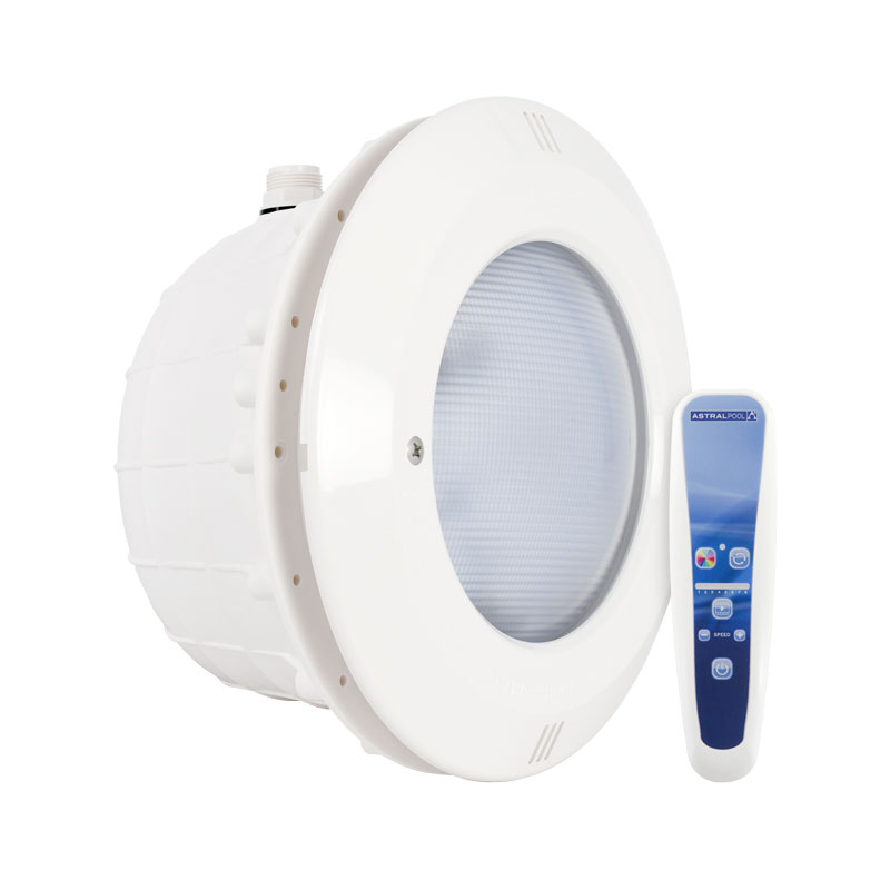 Kit de proyector PAR56 RGB RC1100 para piscina de hormigón + control remoto photo