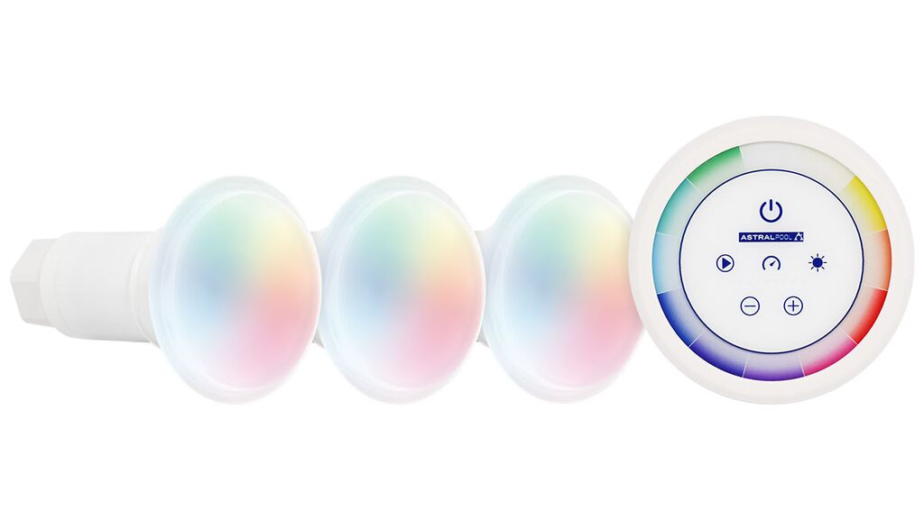 76590M | Kit de 3 lámparas FlexiMini Pared Plug&Play + control remoto