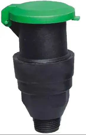 56886 | Quick coupling valve 1''M plastic