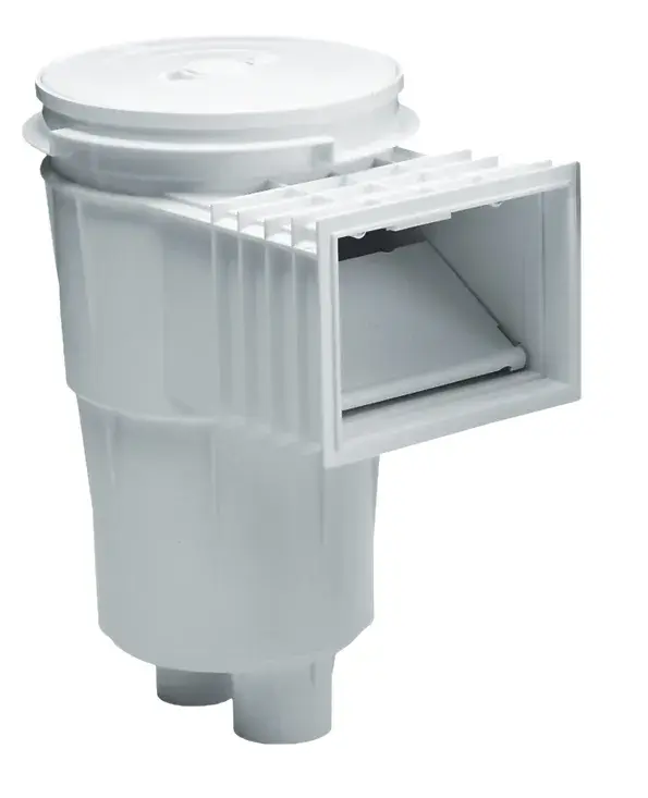 05589 | Skimmer 17,5l beton, deschidere standard, capac rotund