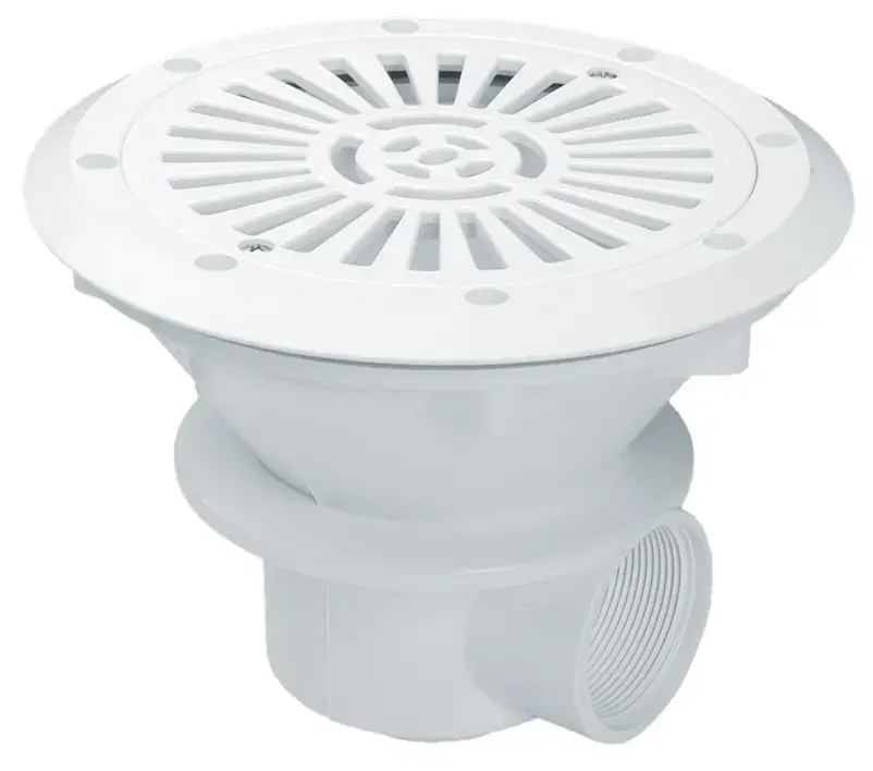 00271 | Sifon standard Ø 210mm 2" rotund liner ABS alb