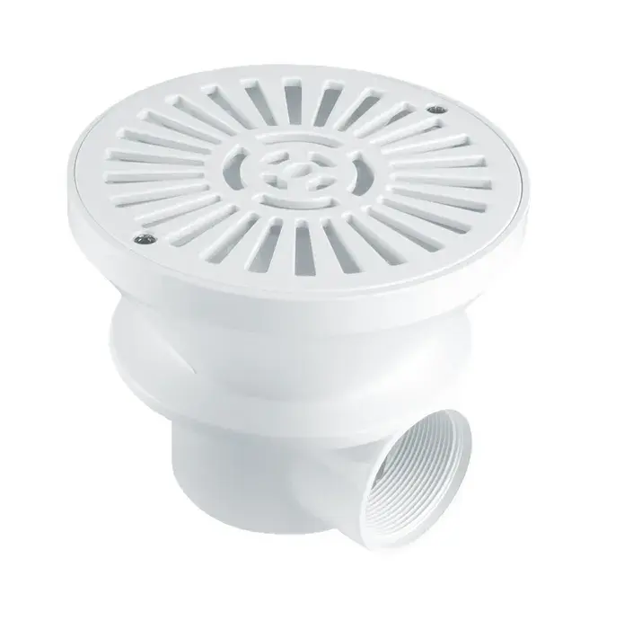 Round main drains - for concrete pools photo