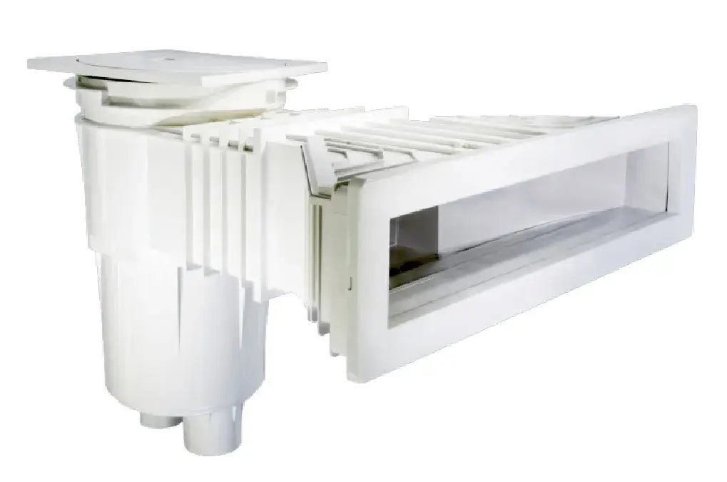 56299 | Skimmer 17,5L Norm Prefabricat - fara insertii - gura 495x80mm - Alb
