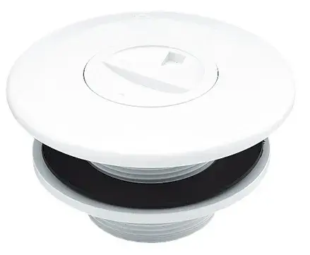 00336 | Duza aspiratie perete prefabricate 2"-d.50 ABS alb