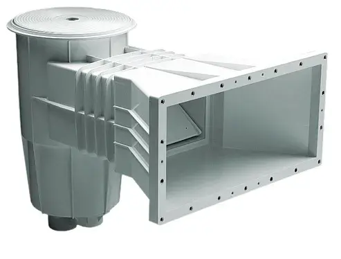 01463 | Skimmer gura larga cu capac rotund, cu insertii